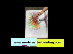 مجردة قماش جدار الفن النفط اللوحة غير المؤطرة لغرفة المعيشة