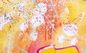 زهرة مؤطرة لوحة زيتية تجريدية مصنوعة يدويًا بواسطة أكريليك على قماش مخصص الحجم